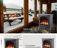 Electric Outdoor Fireplace Awesome Outdoor Freestanding Room Vintage Style Electric Heater