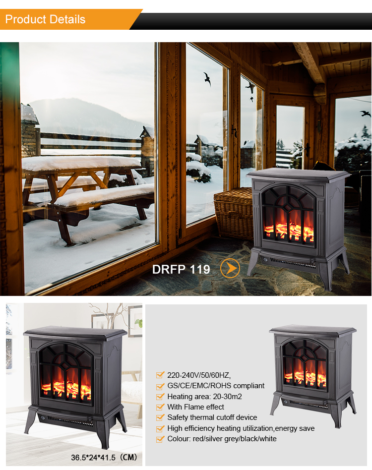 Electric Outdoor Fireplace Awesome Outdoor Freestanding Room Vintage Style Electric Heater