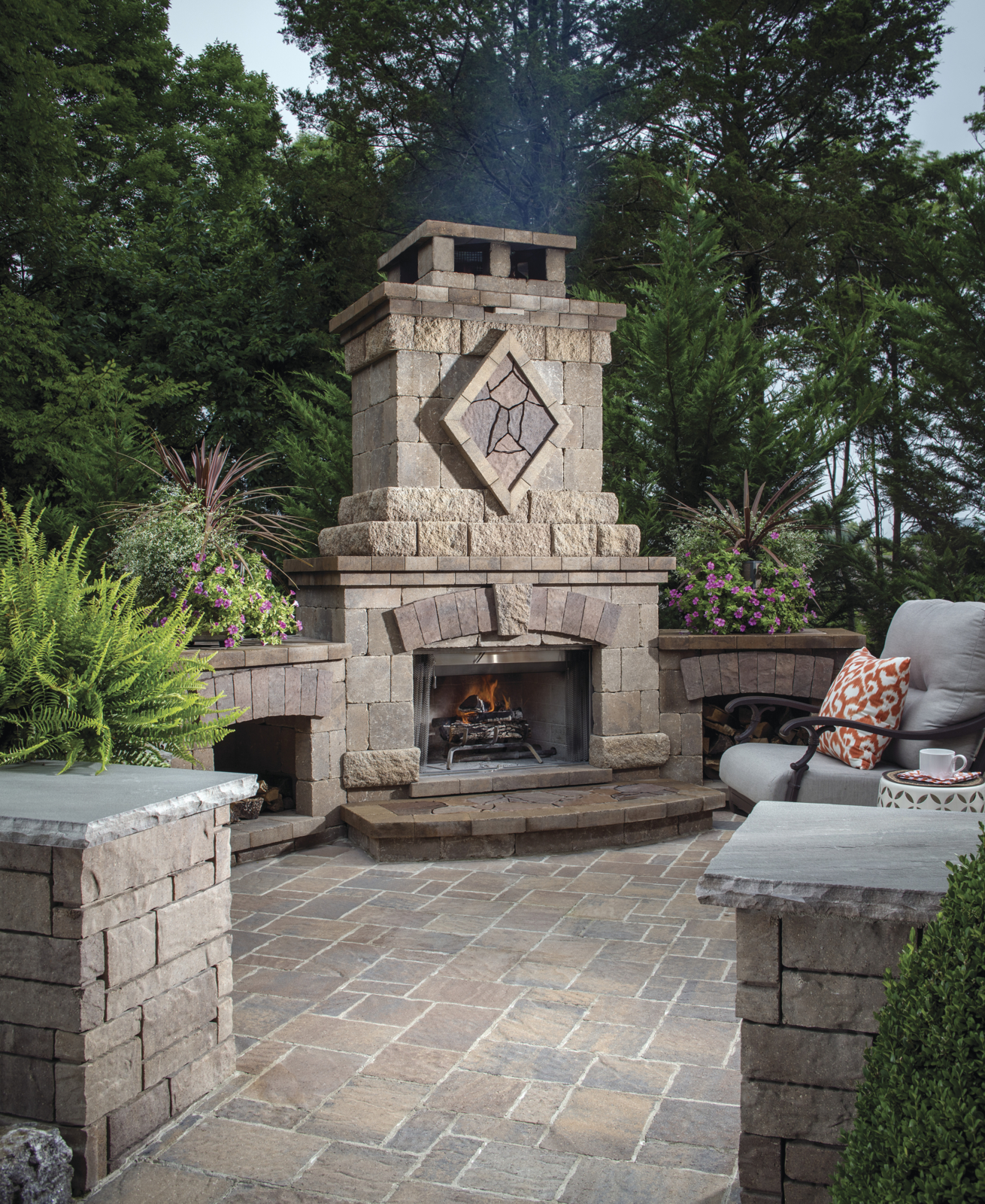 Electric Outdoor Fireplace Beautiful Improve Your Backyard This Winter with these Easy Projects