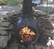 Electric Outdoor Fireplace Elegant 5 Best Cast Aluminum Chimineas Of 2020