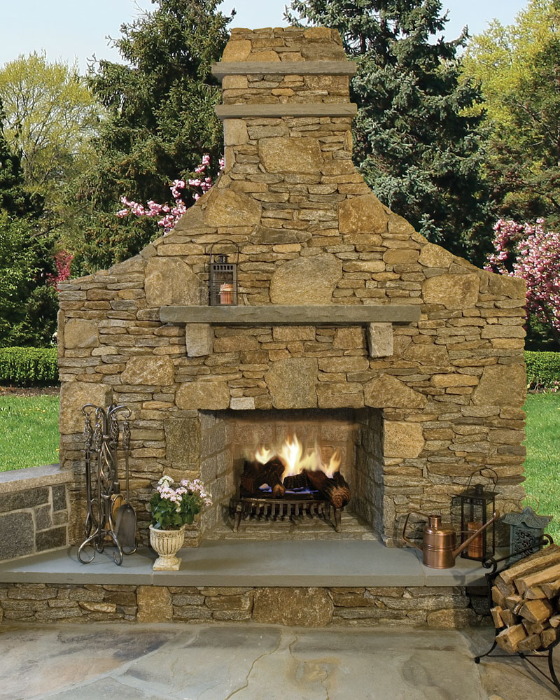 Electric Outdoor Fireplace Fresh New England Thinstone Outdoor Fireplace