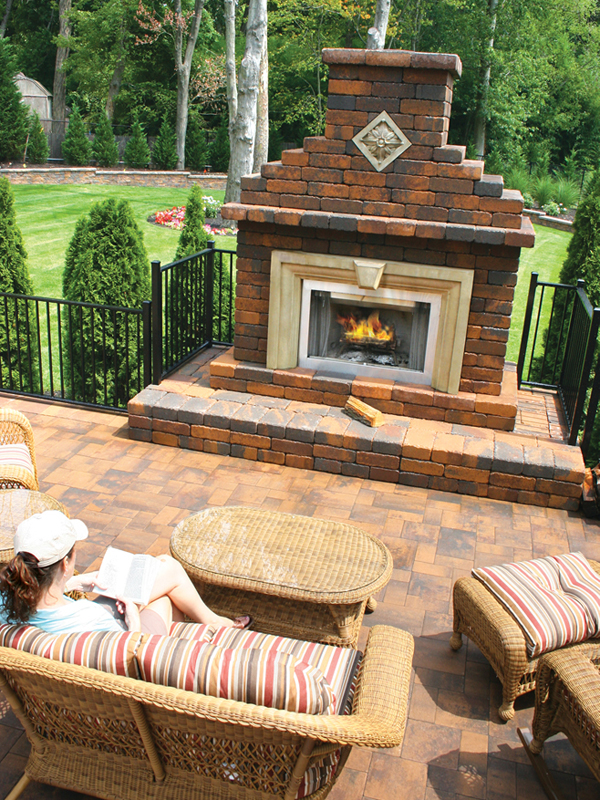 Electric Outdoor Fireplace Unique Outdoor Living Features