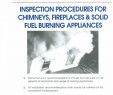 Fireplace and Chimney Authority Luxury Bu306 Inspection Procedures for Chimneys Fireplaces