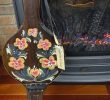 Fireplace Bellow Luxury Antique Wood Floral tole Fireplace Bellow Swedish Painted Fireplace Bellow Hand Painted Fireplace Bellows Vintage Fireplace Accessory