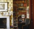 Fireplace Bookshelf Awesome Bookshelf Next to Fireplace In Sitting Room with Floral