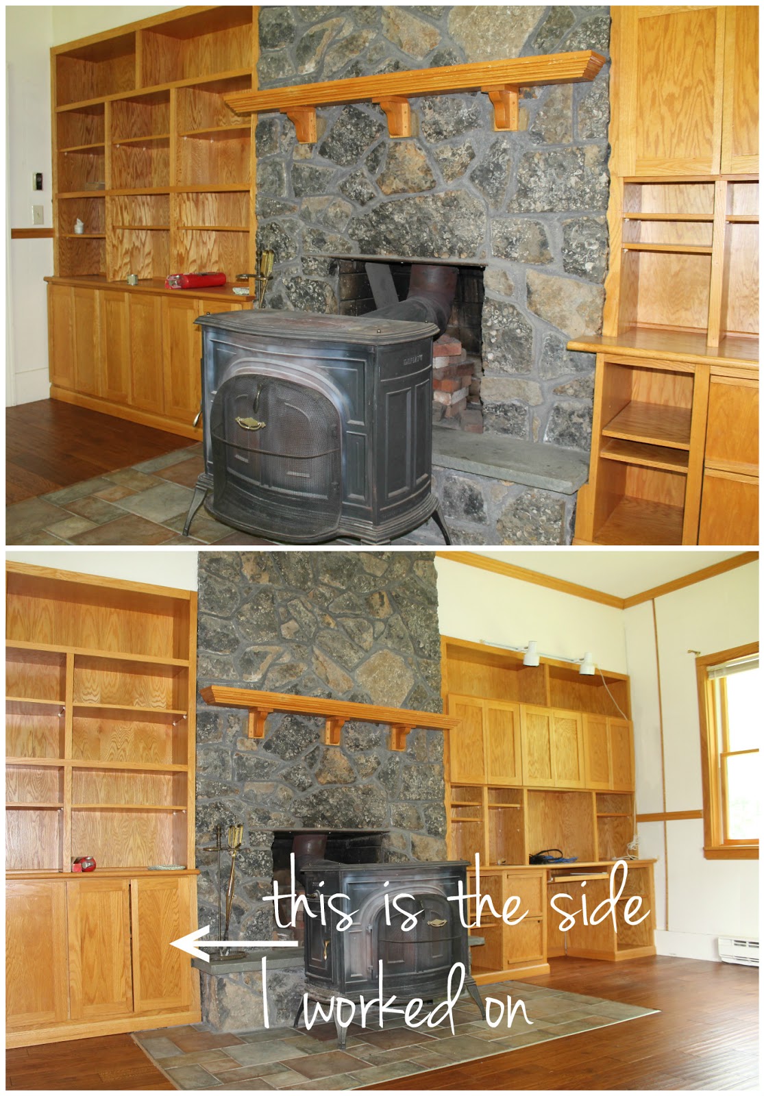 Fireplace Bookshelf Best Of A Built In Bookcase Makeover