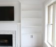 Fireplace Bookshelf Best Of White Built Ins Around the Fireplace before and after