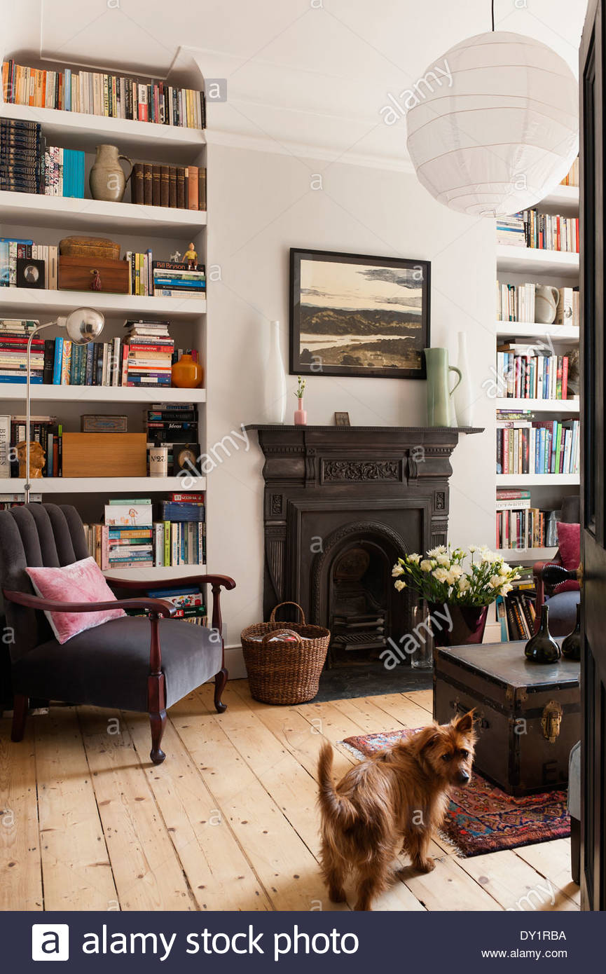 Fireplace Bookshelf Best Of White Painted Bookshelves In Sitting Room with Traditional