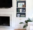 Fireplace Bookshelf Elegant Updating & Adding Cabinet Doors to Built In Bookcases