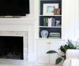 Fireplace Bookshelf Elegant Updating & Adding Cabinet Doors to Built In Bookcases
