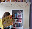 Fireplace Bookshelf Fresh Kid S Room Diy Fireplace to Bookshelf Makeover with Great