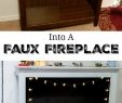 Fireplace Bookshelf Lovely This Old Bookshelf Be Es A Gorgeous Faux Fireplace with