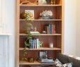 Fireplace Bookshelf Luxury Built In Wood Bookshelves Around Fireplace 158 04