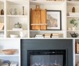 Fireplace Bookshelf New Gorgeous Fice Bookshelves with A Built In Electric