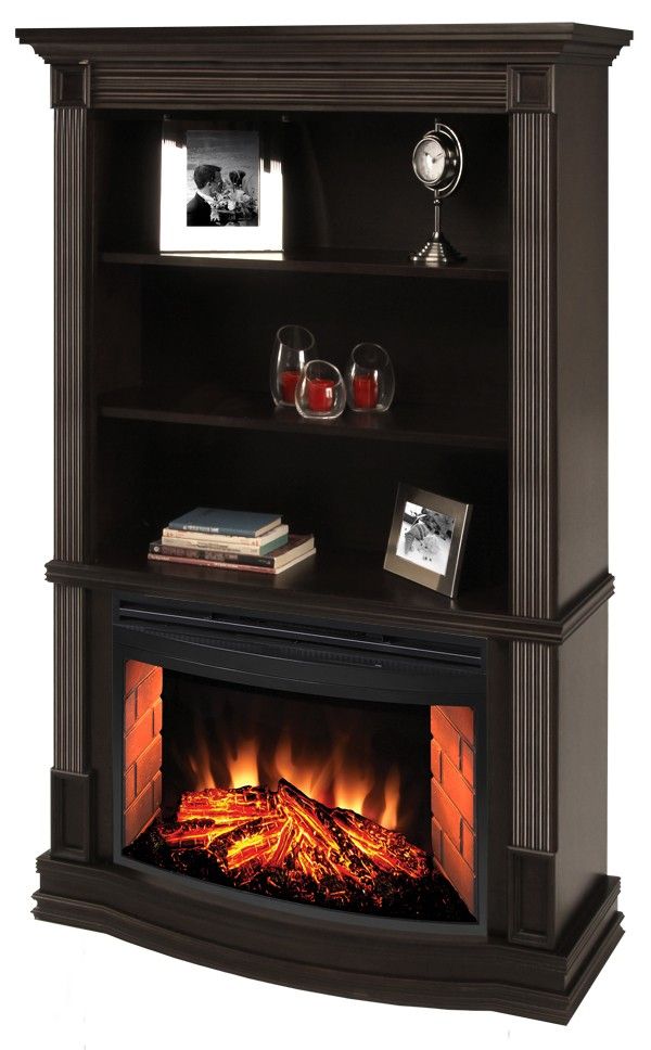 FIREPLACE BOOKCASE Muskoka Picton Bookcase Electric b8ef0c5ba2af d0210a57f624