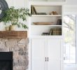 Fireplace Cabinets Awesome Friday Feels Hidden Tv Cabinet Built Ins the Lilypad Cottage