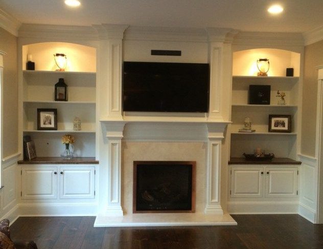Fireplace Cabinets Best Of Awesome Built In Cabinets Around Fireplace Design Ideas