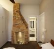 Fireplace Cabinets New Renovated Master Suite with Exposed Brick…