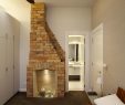 Fireplace Cabinets New Renovated Master Suite with Exposed Brick…