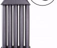 Fireplace Heat Exchanger Lovely Diplomat Chimney Fireplace Flue Heat Exchanger Hot Air Exchanger Exhaust Gas Cooler Black Xl Diameter 130 Mm 5 Pipes with Damper