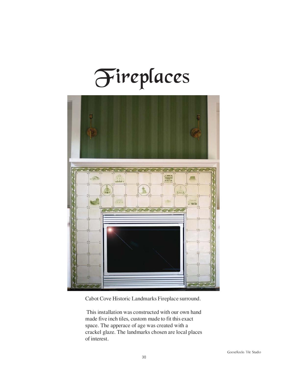 Fireplace Rocks Awesome Goose Rocks Tile Studio Fireplace Catalog by Mcmoto Concepts
