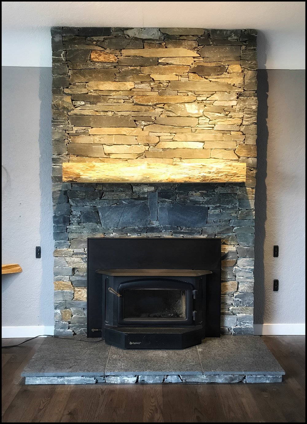 Fireplace Rocks Beautiful Fireplaces — Rocks and Stones Inc