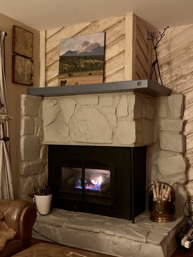 Fireplace Rocks Beautiful How to Paint A Rock Fireplace Diy