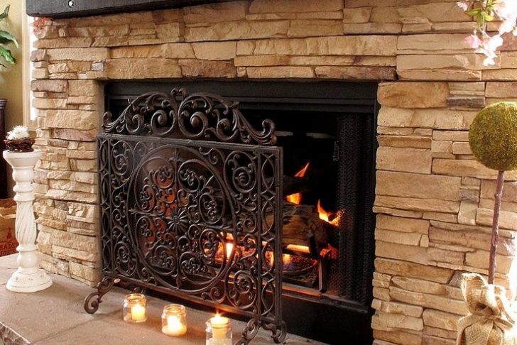 Fireplace Rocks Best Of 34 Beautiful Stone Fireplaces that Rock