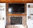 Fireplace Rocks Lovely Rock Fireplace Makeover Cjw