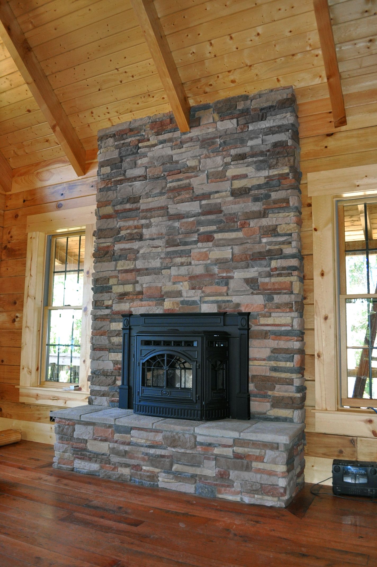 Fireplace Rocks New M Rocks P Series aspen Ledge Stone Fireplace with Images