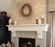 Fireplace Rocks New Paint Fireplace Rock Out White Add Reclaimed Wood Mantle or