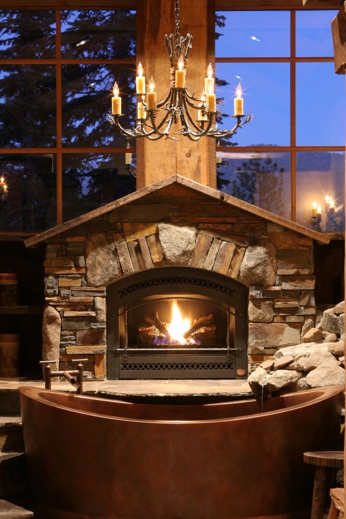 Fireplace Rocks Unique 34 Beautiful Stone Fireplaces that Rock