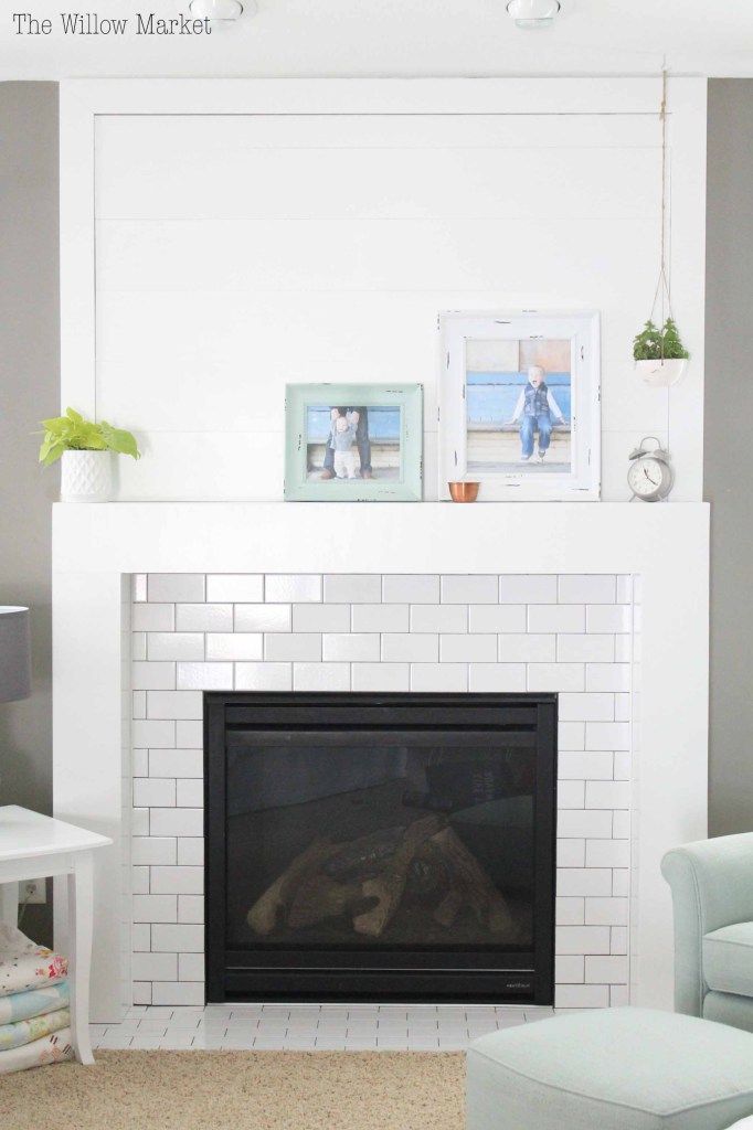 Fireplace Warehouse Etc Lovely A New Fireplace with Shiplap and White Subway Tile