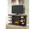 Kmart Fireplace Tv Stand Awesome Furnituremaxx Krathrie Dark Brown Tv Stand with Stone