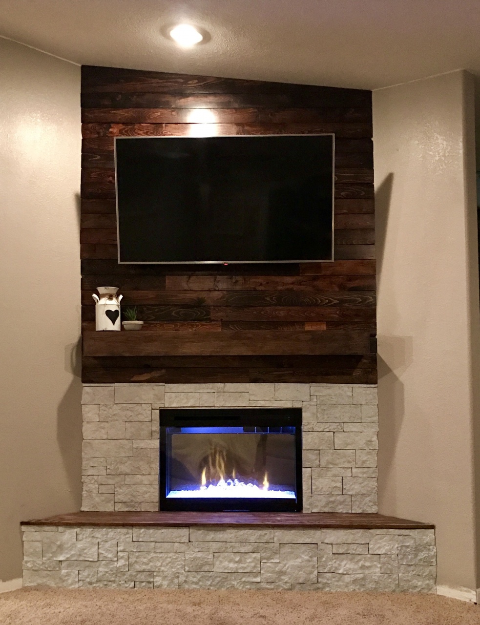 Kmart Fireplace Tv Stand Lovely Corner Gas Fireplace with Tv Jamfly Mantel Electric