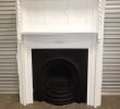 Metal Fireplace Mantel Elegant Fireplace Mantel & Cast Iron Inner From Cal Bungalow 85g