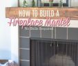 Metal Fireplace Mantel Fresh How to Build A Fireplace Mantel Easy Diy A Blossoming Life