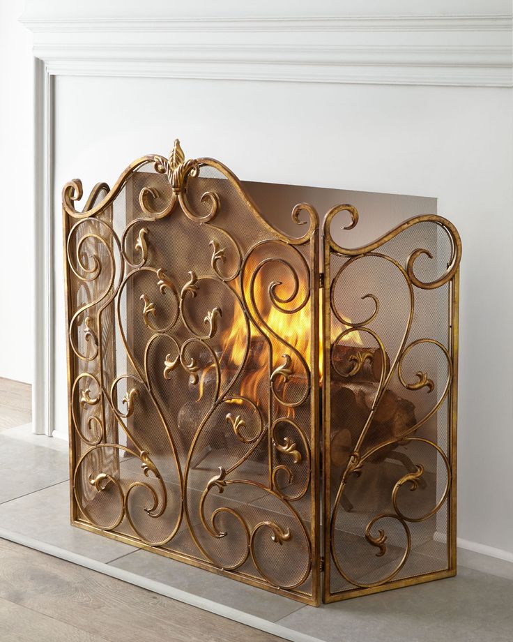 Modern Fireplace Screens Beautiful 10 Gorgeous Fireplace Screens for Every Home
