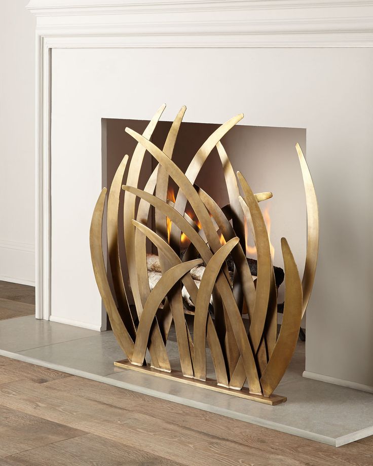 Modern Fireplace Screens Inspirational 10 Gorgeous Fireplace Screens for Every Home