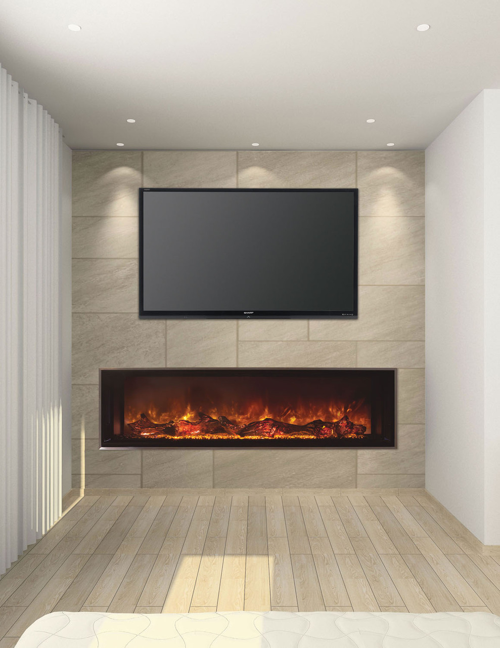 Modern Fireplace Screens Lovely Modern Flames 80" Electric Fireplace Landscape Lv80 15 Sh