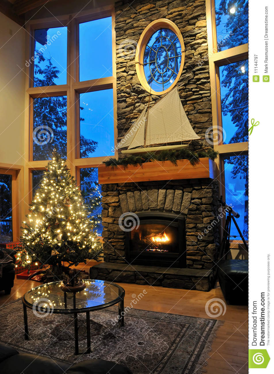Rasmussen Fireplace Best Of Christmas Livingroom Stock Image Image Of Cozy Fireplace