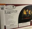 Rasmussen Fireplace Best Of Pleasant Hearth 18 In Btu Dual Burner Vented Natural Gas Fireplace Logs