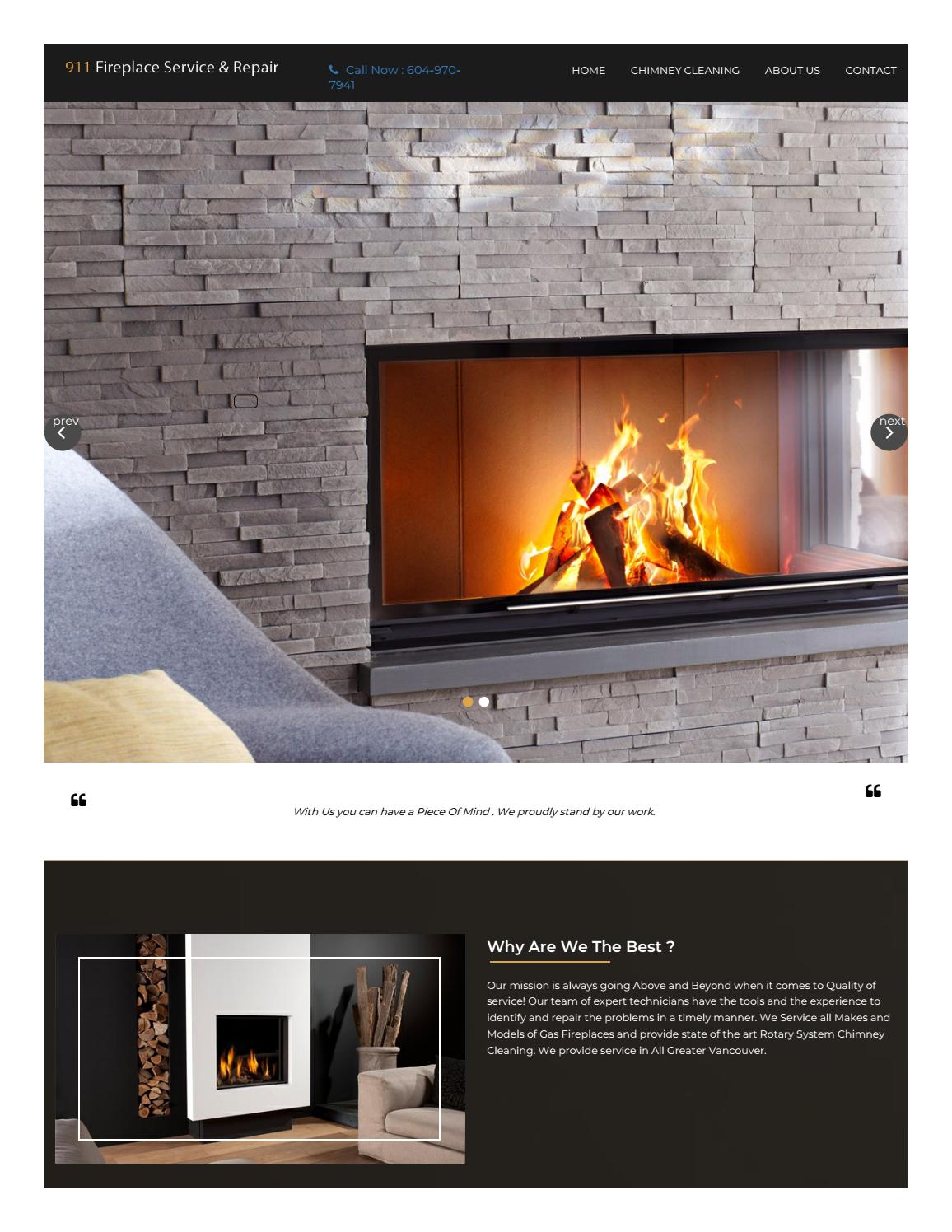 Gas Fireplace Repair & Service In Vancouver Canada by gas fireplace repair and service