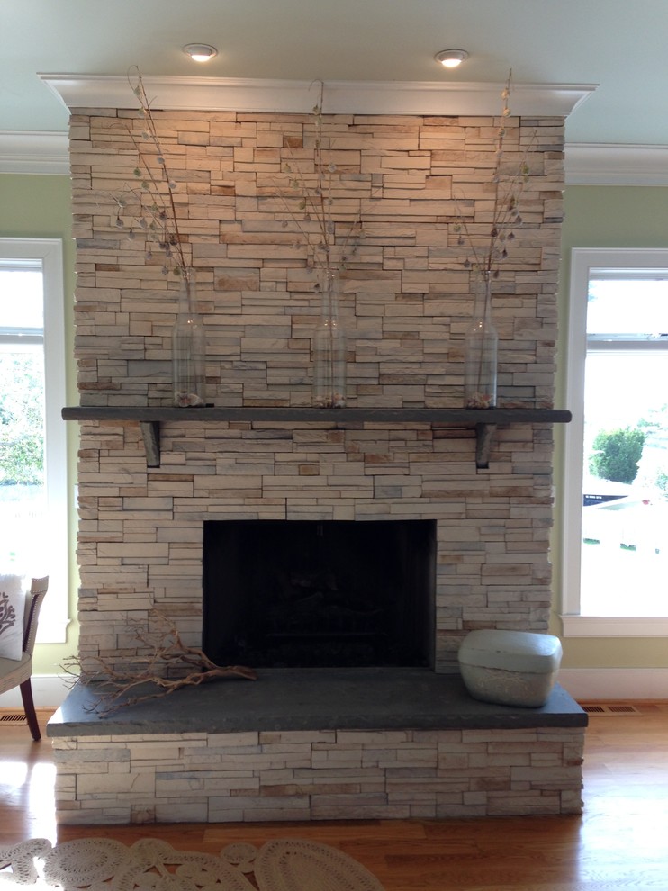 Sandstone Fireplace Hearths Awesome Stone Fireplace Ledgestone W Stone Slab Mantle and Hearth