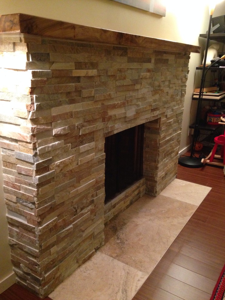 Sandstone Fireplace Hearths Fresh Stack Stone Fireplace Remodel Modern Living Room