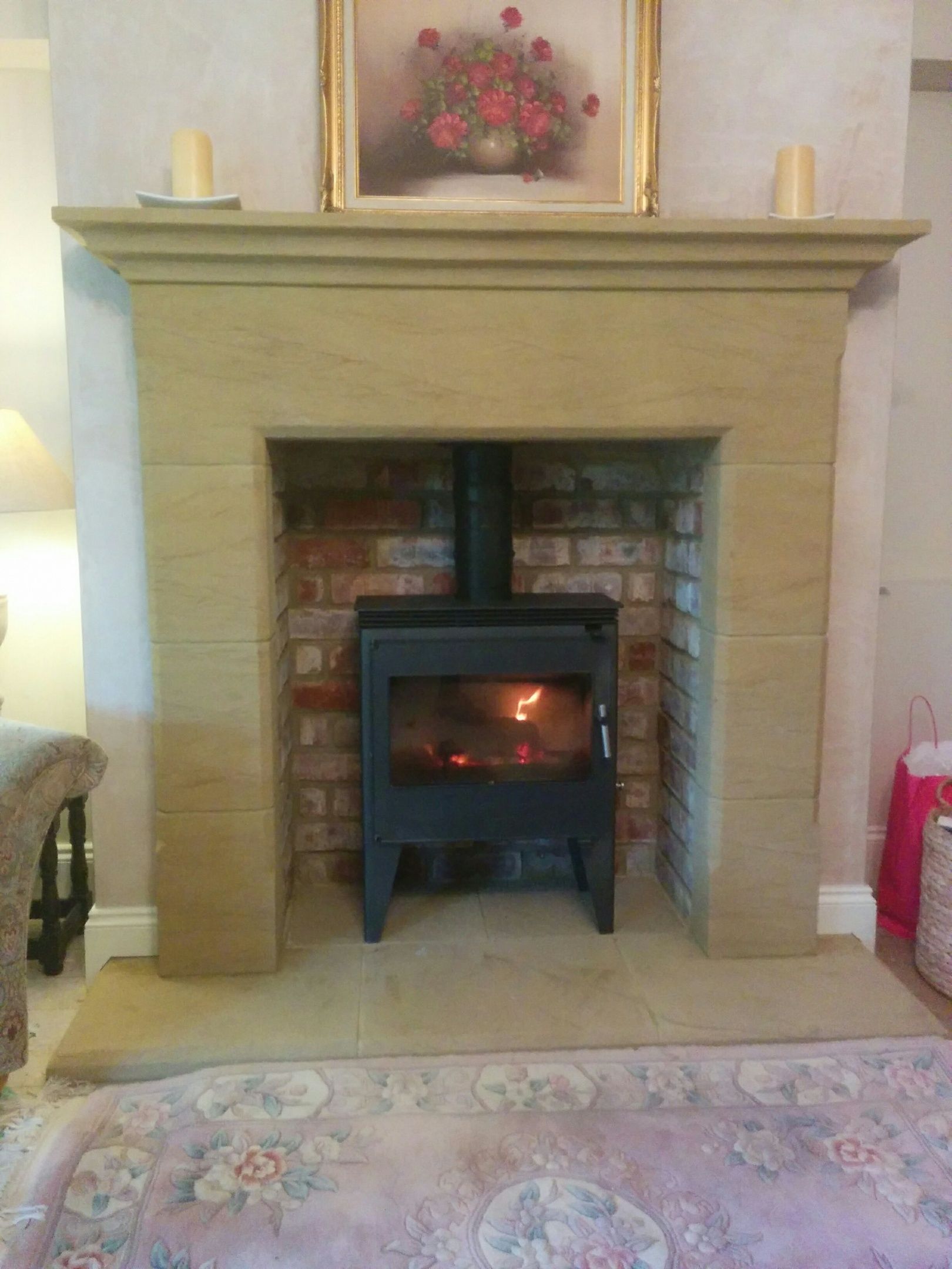 Sandstone Fireplace Hearths New Bespoke Natural Stone Fireplaces northumbria Stone