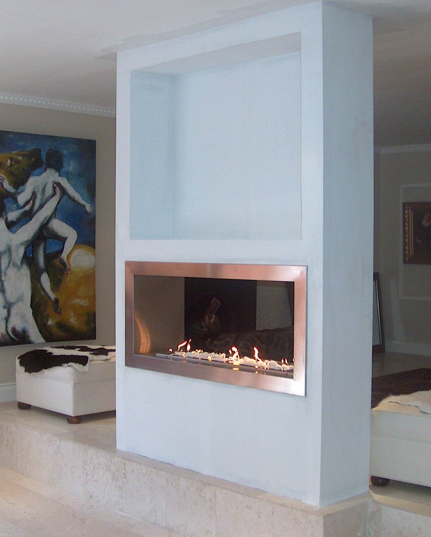 Two Sided Electric Fireplace Beautiful I Know which Wall I Want A Double Sided Fire Place On D