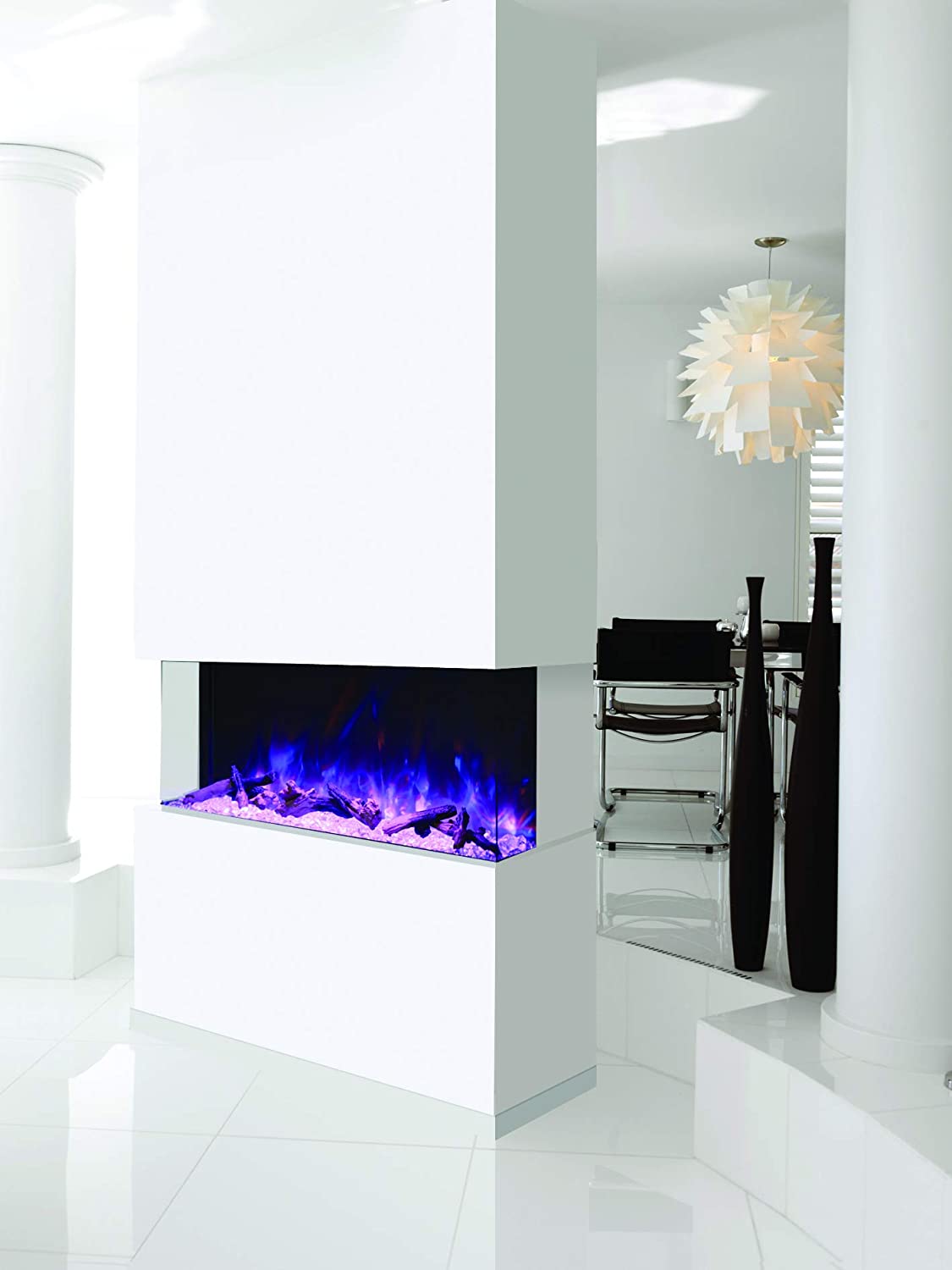 Two Sided Electric Fireplace Best Of Amantii Truv View Xl 50 Tru View Xl 3 Sided Electric Fireplace 50"