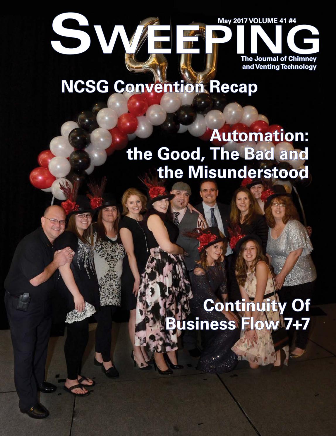 Sweeping Magazine May 2017 by National Chimney Sweep Guild sweepingmay2017web