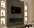 Wall Units with Fireplace Beautiful Electric Fireplaces Tv Above Avec Images